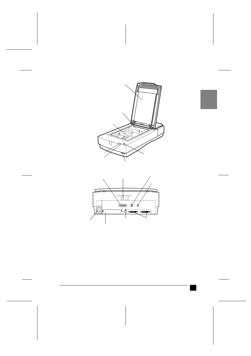 Scanner parts | Epson Expression 1680 User Manual | Page 11 / 24