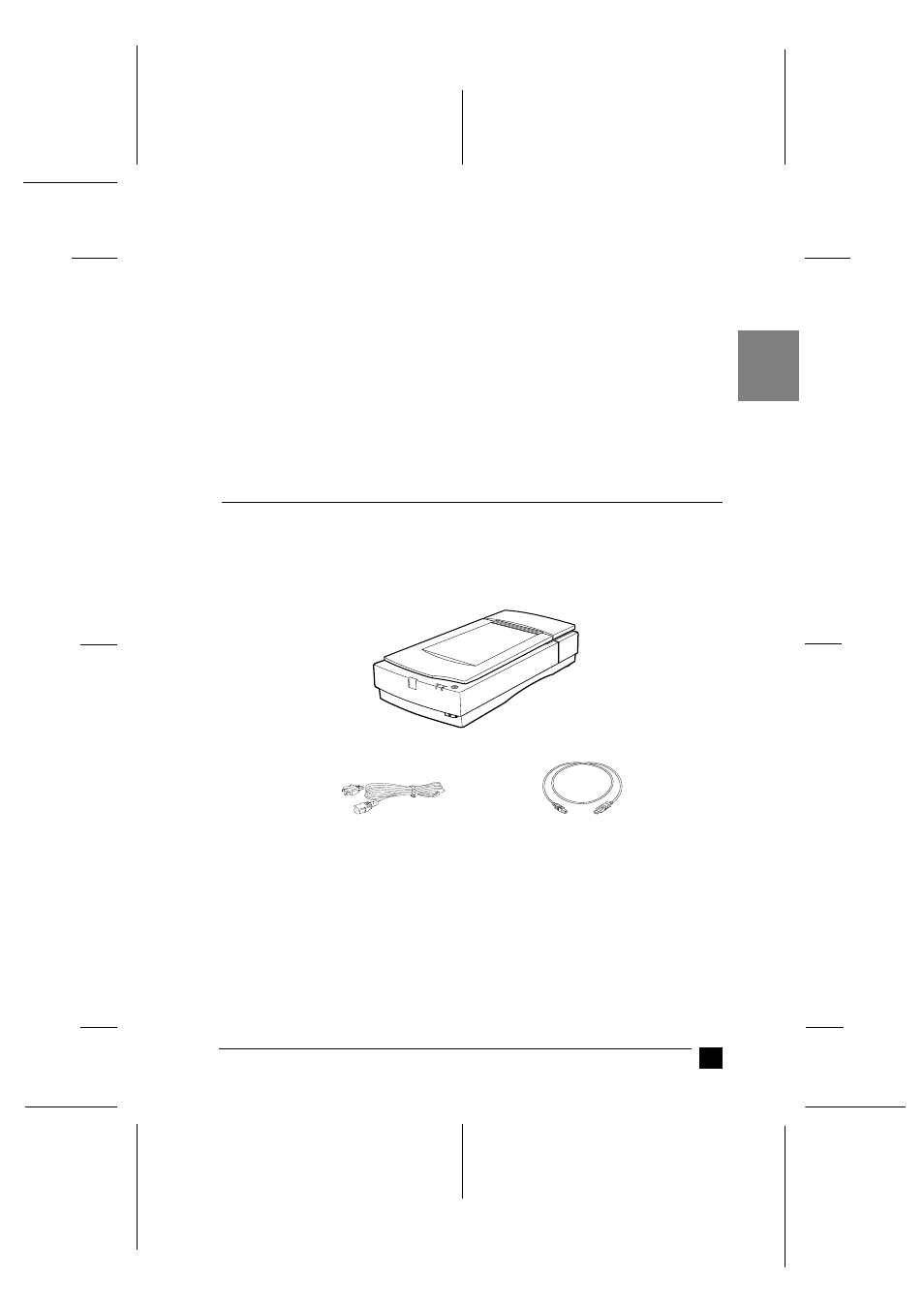 Unpacking the scanner | Epson Expression 1680 User Manual | Page 9 / 24