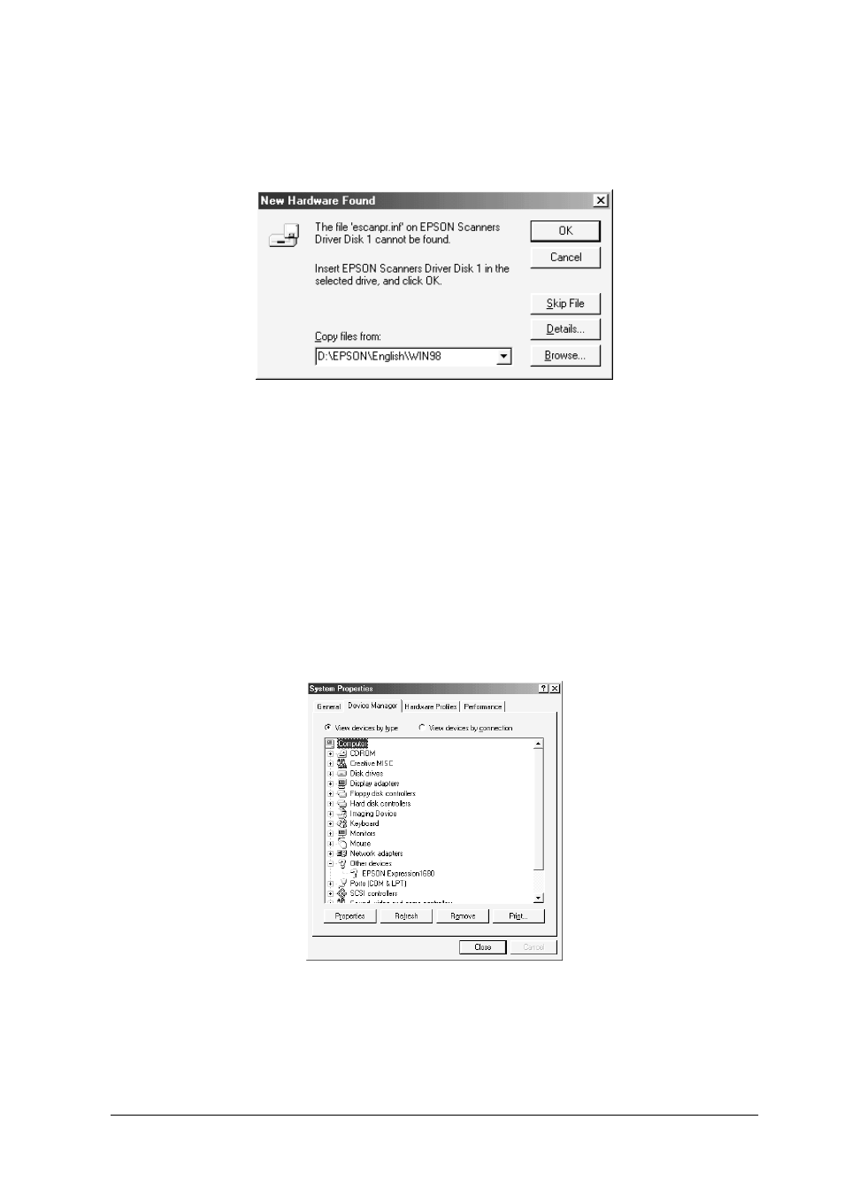 Epson Expression 1680 User Manual | Page 124 / 147