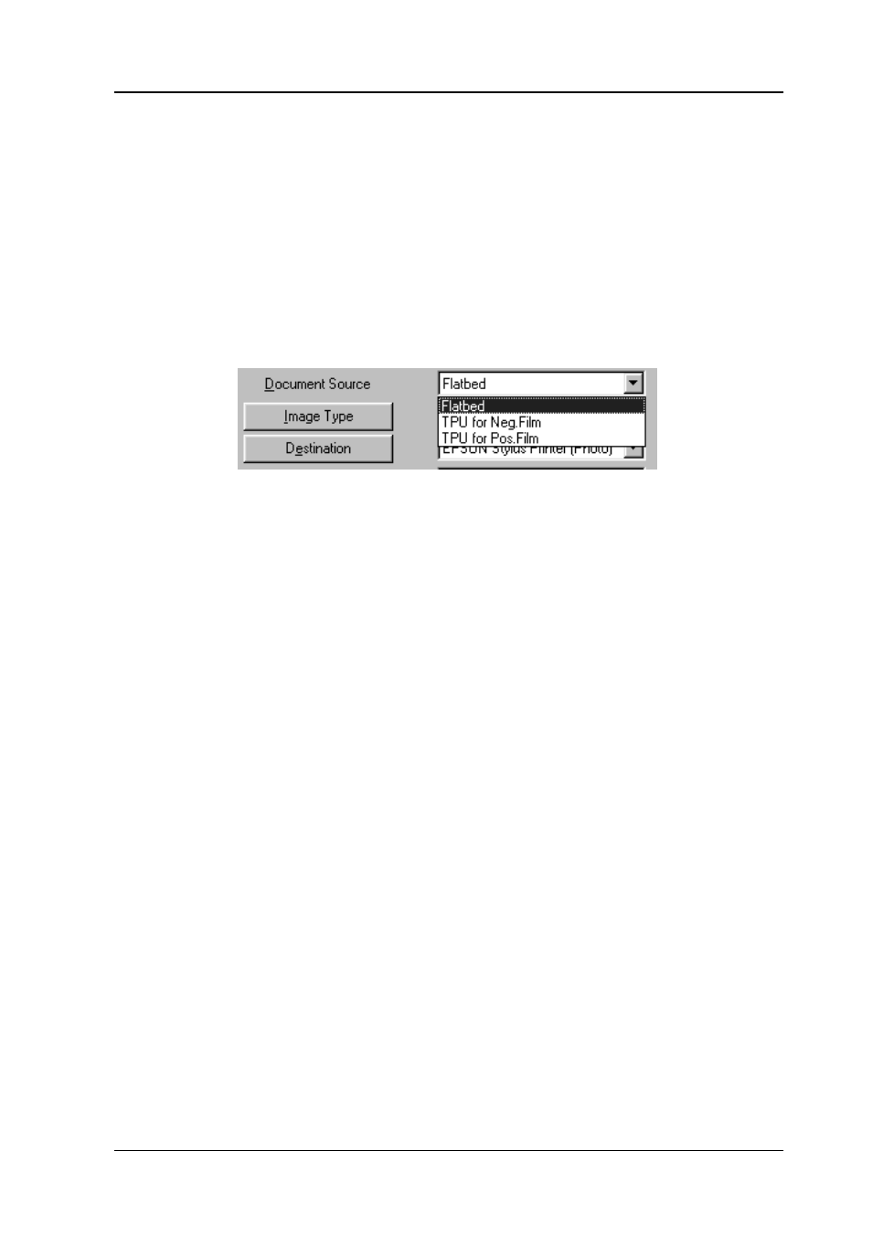 Selecting a document source, Selecting a document source -3 | Epson Expression 1680 User Manual | Page 23 / 147