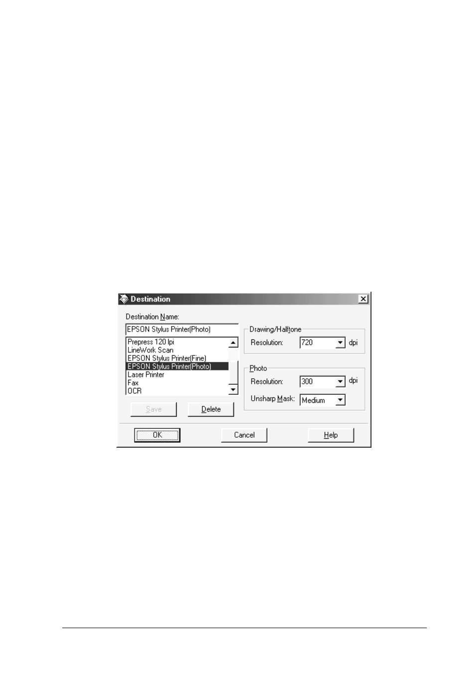 Destination button, Destination button -11 | Epson Expression 1680 User Manual | Page 31 / 147
