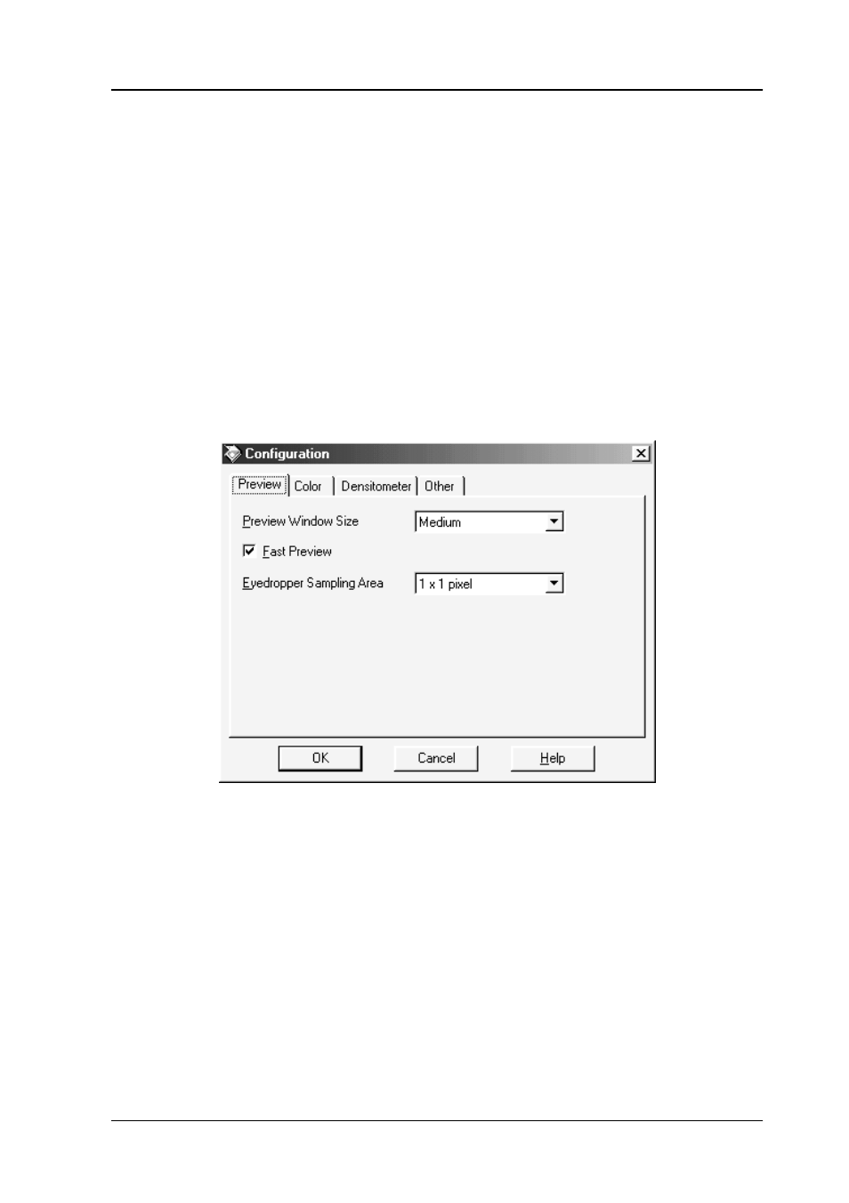 Making configuration settings, Preview menu, Making configuration settings -17 | Preview menu -17 | Epson Expression 1680 User Manual | Page 37 / 147