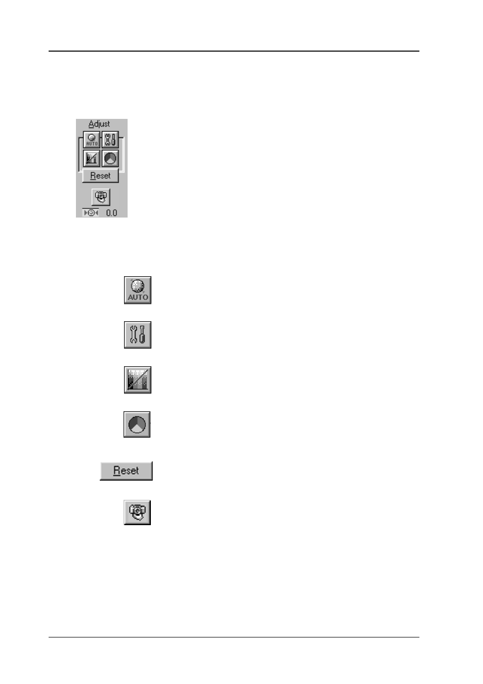 Using the adjust buttons, Using the adjust buttons -36 | Epson Expression 1680 User Manual | Page 56 / 147