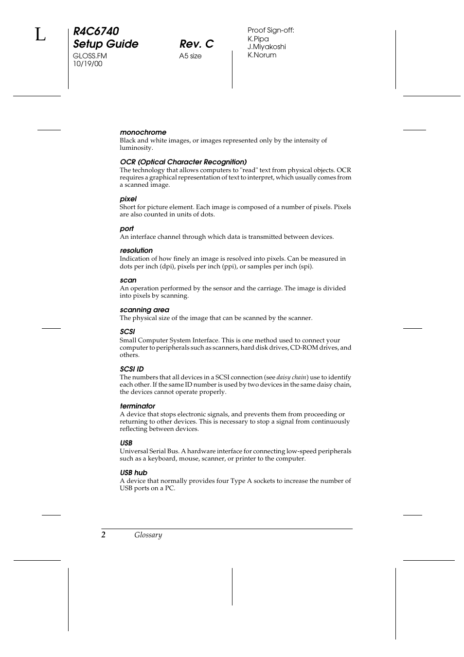 Epson Expression 1680 User Manual | Page 118 / 124