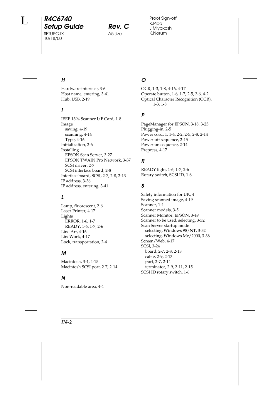 Epson Expression 1680 User Manual | Page 120 / 124