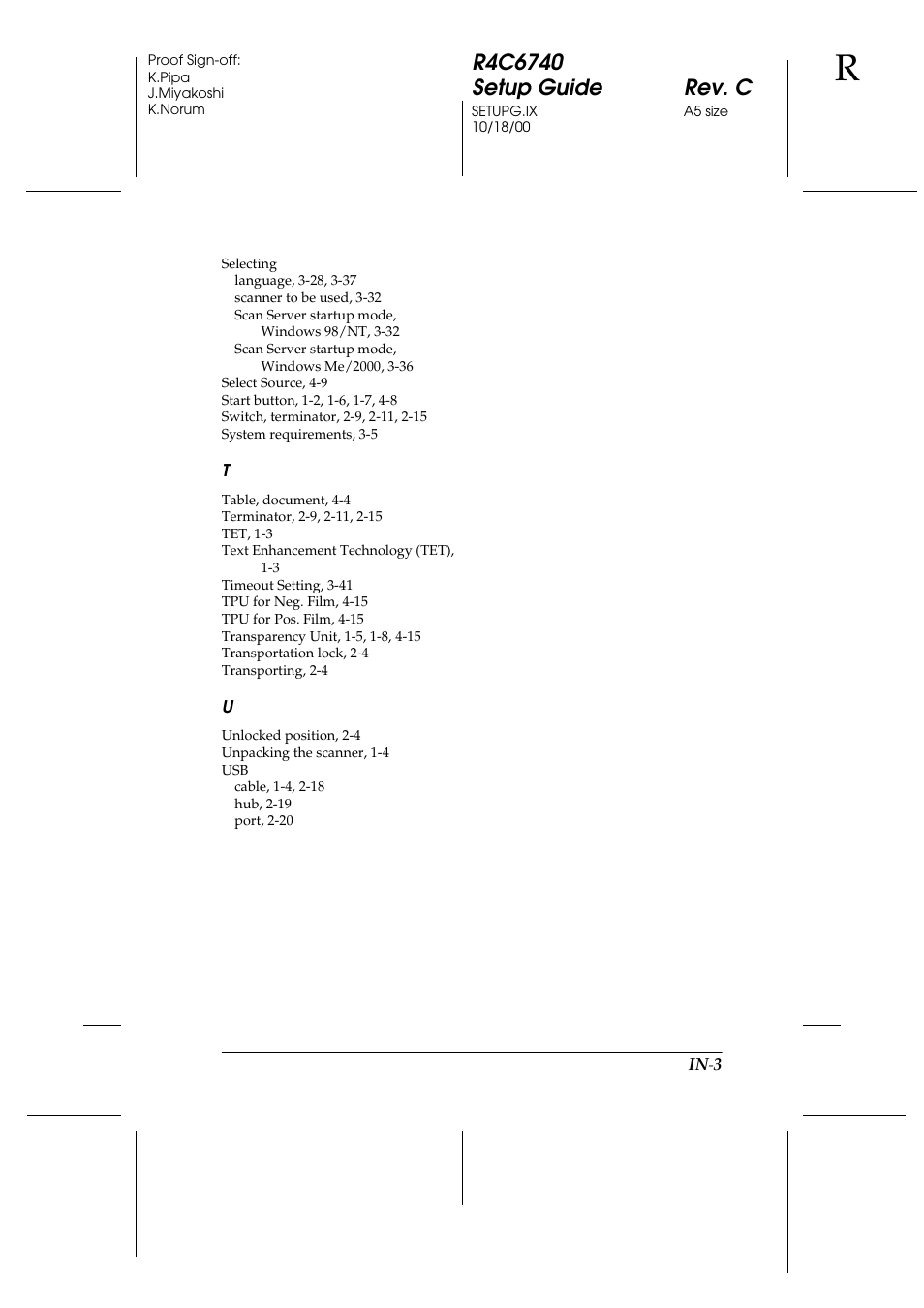 Epson Expression 1680 User Manual | Page 121 / 124