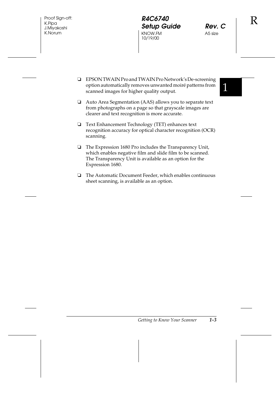 Epson Expression 1680 User Manual | Page 15 / 124