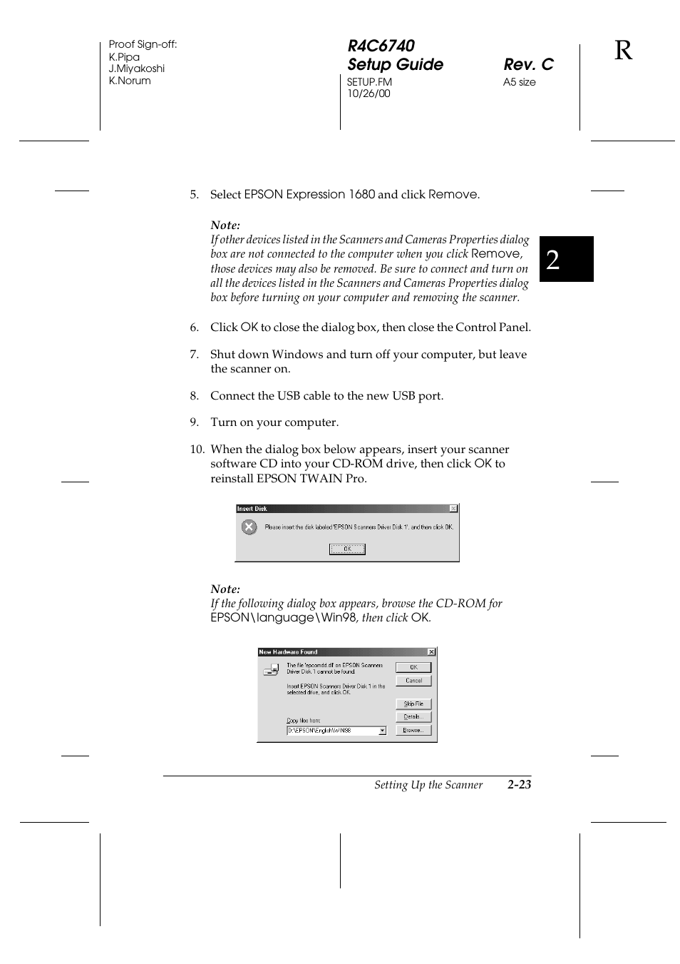 Epson Expression 1680 User Manual | Page 43 / 124