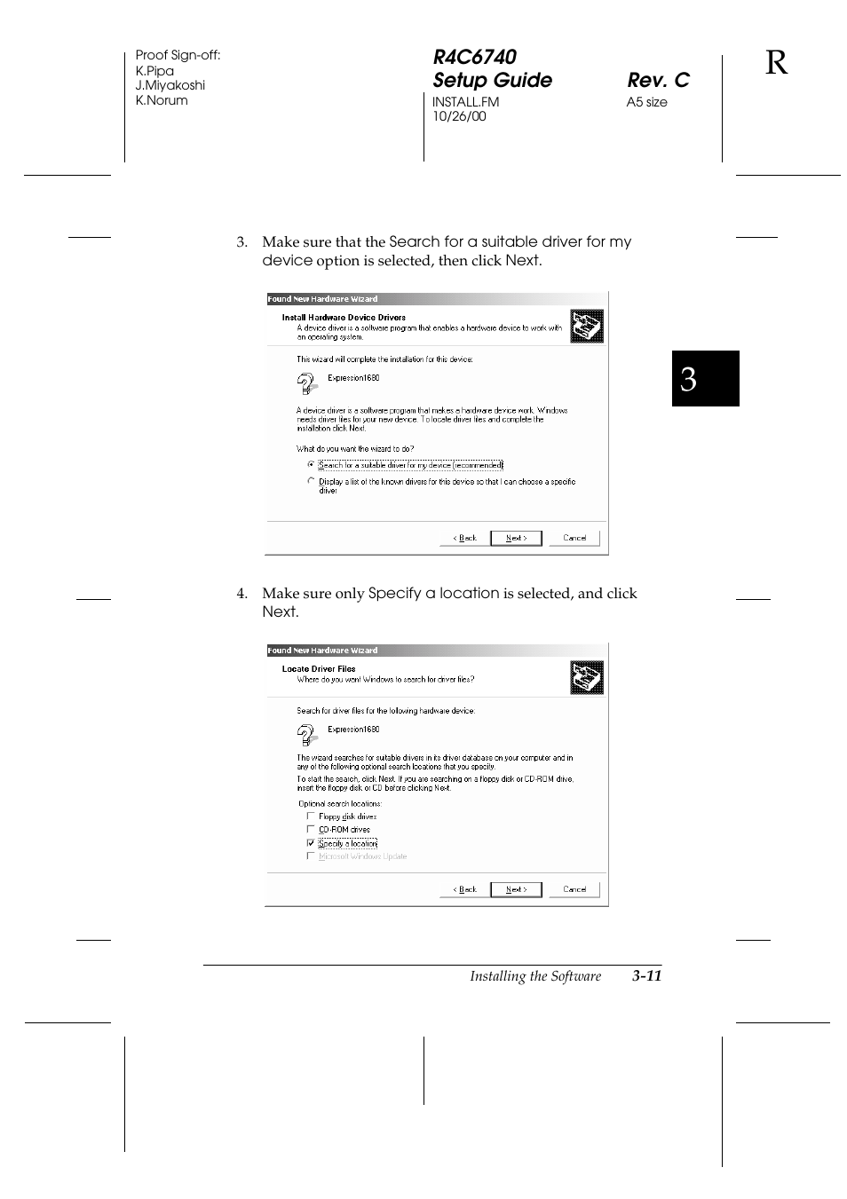 Epson Expression 1680 User Manual | Page 55 / 124