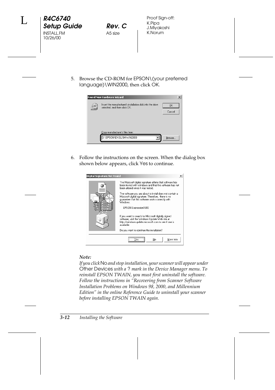 Epson Expression 1680 User Manual | Page 56 / 124