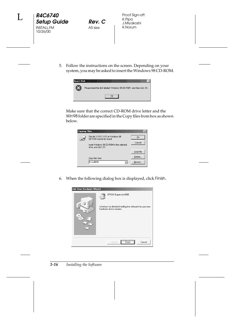 Epson Expression 1680 User Manual | Page 60 / 124