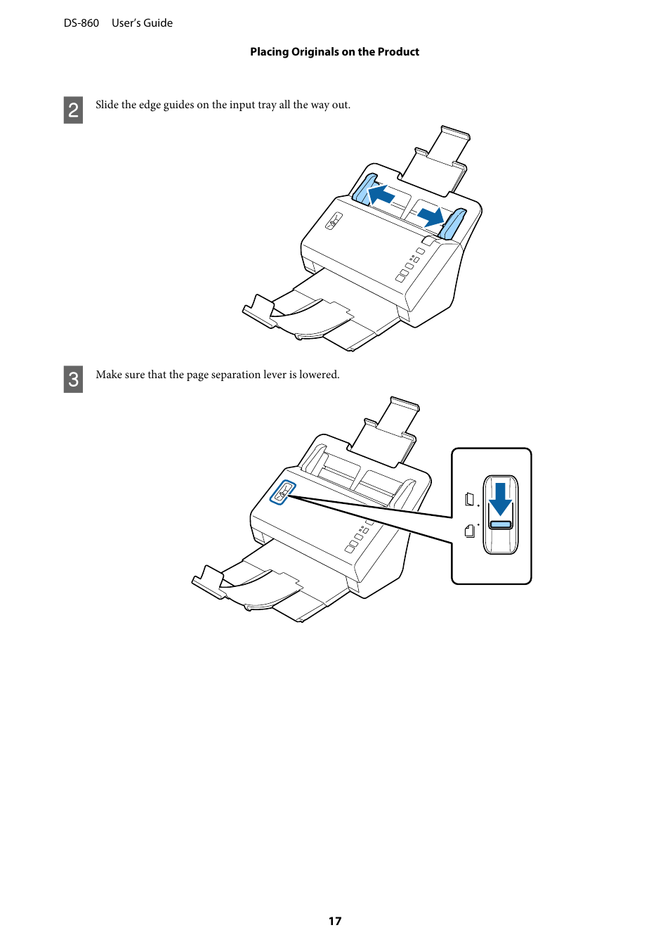 Epson WorkForce DS-860 User Manual | Page 17 / 70