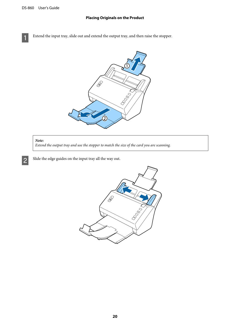 Epson WorkForce DS-860 User Manual | Page 20 / 70