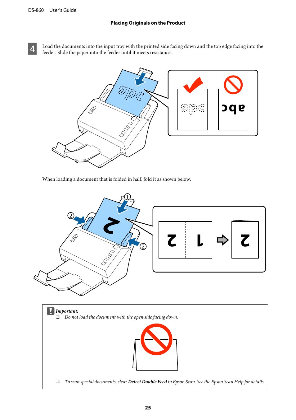 Epson WorkForce DS-860 User Manual | Page 25 / 70