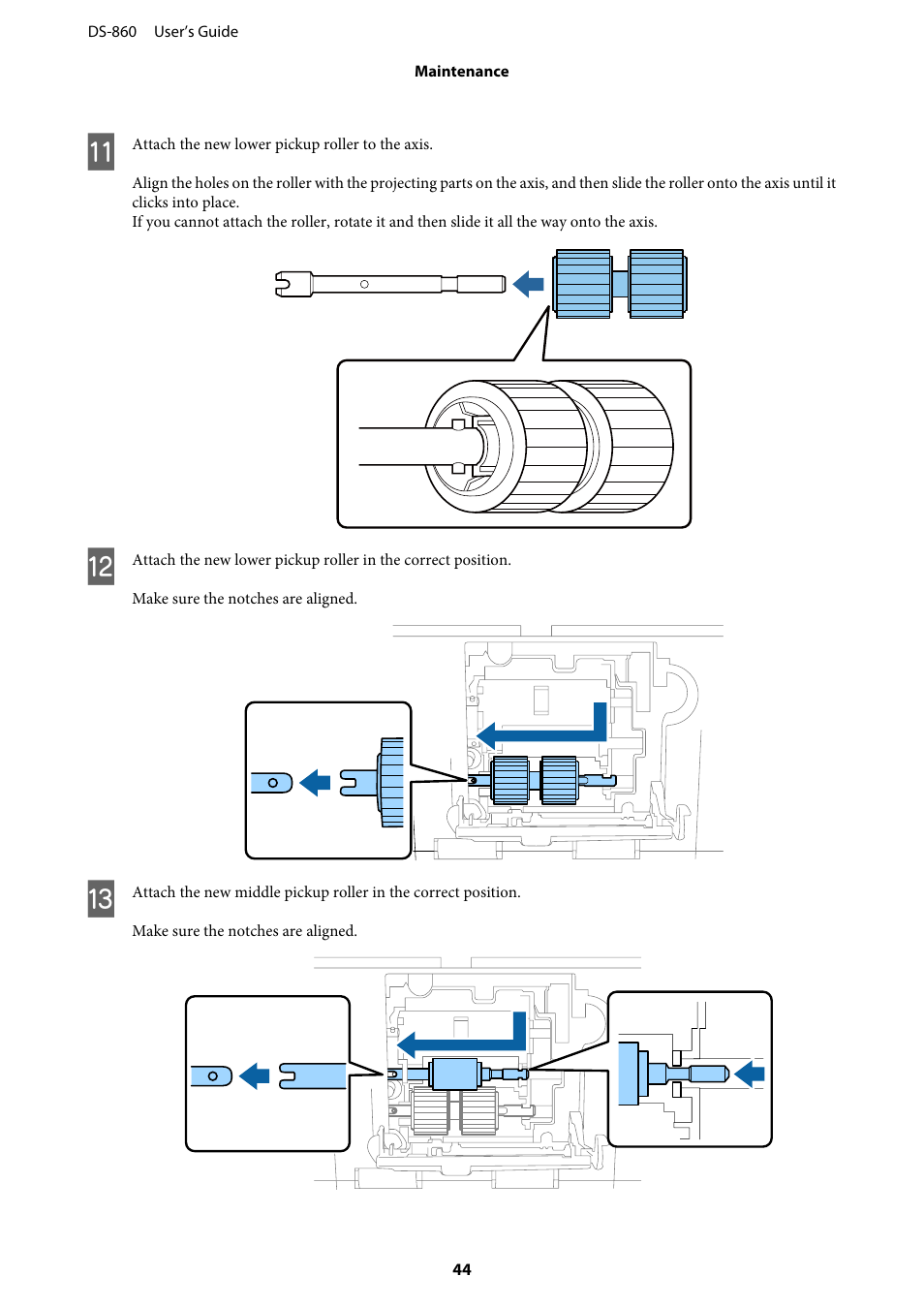 Epson WorkForce DS-860 User Manual | Page 44 / 70