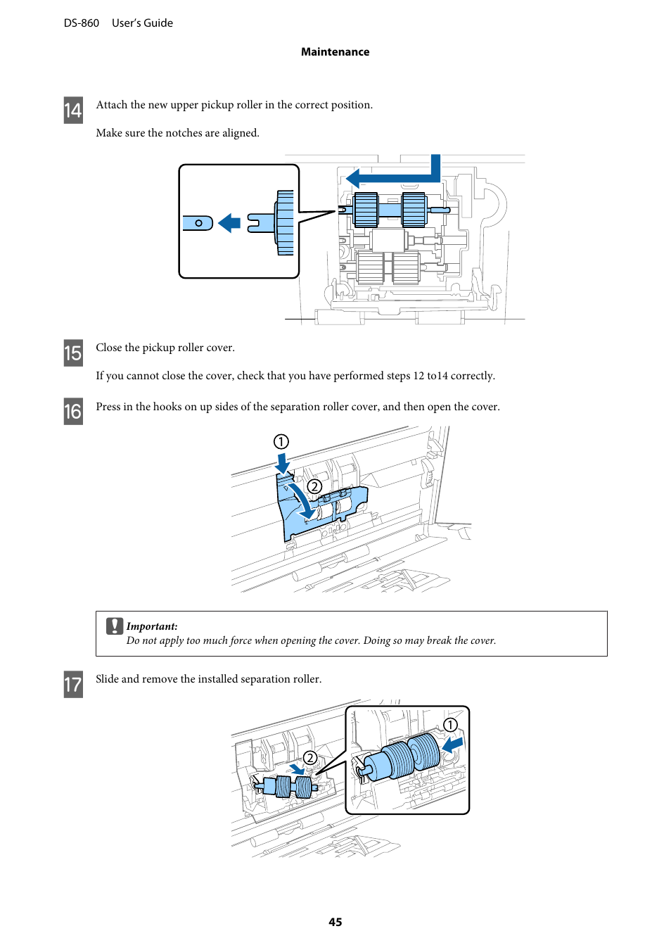 Epson WorkForce DS-860 User Manual | Page 45 / 70