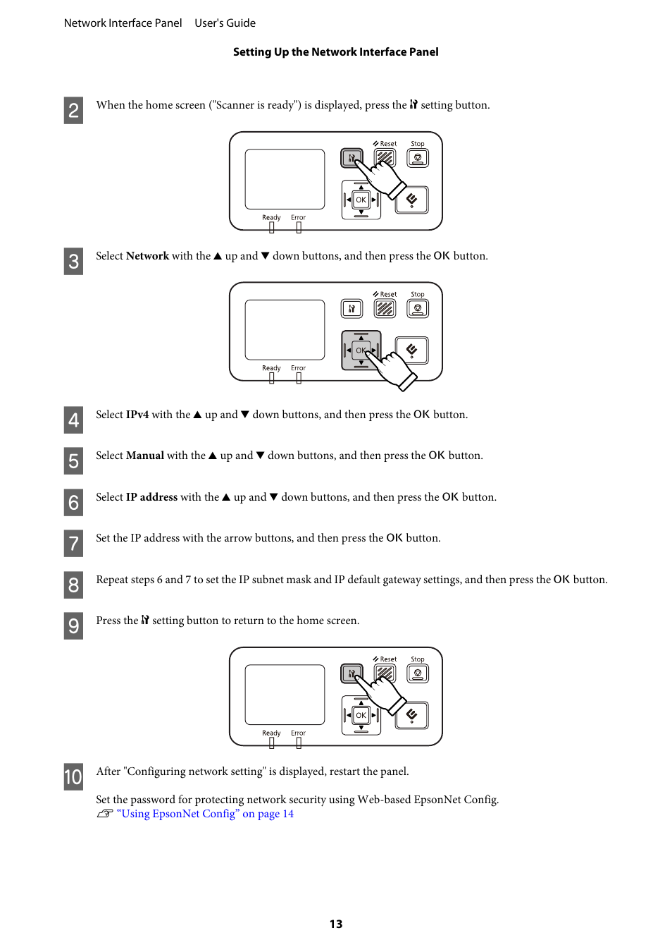 Epson WorkForce DS-7500N User Manual | Page 13 / 27