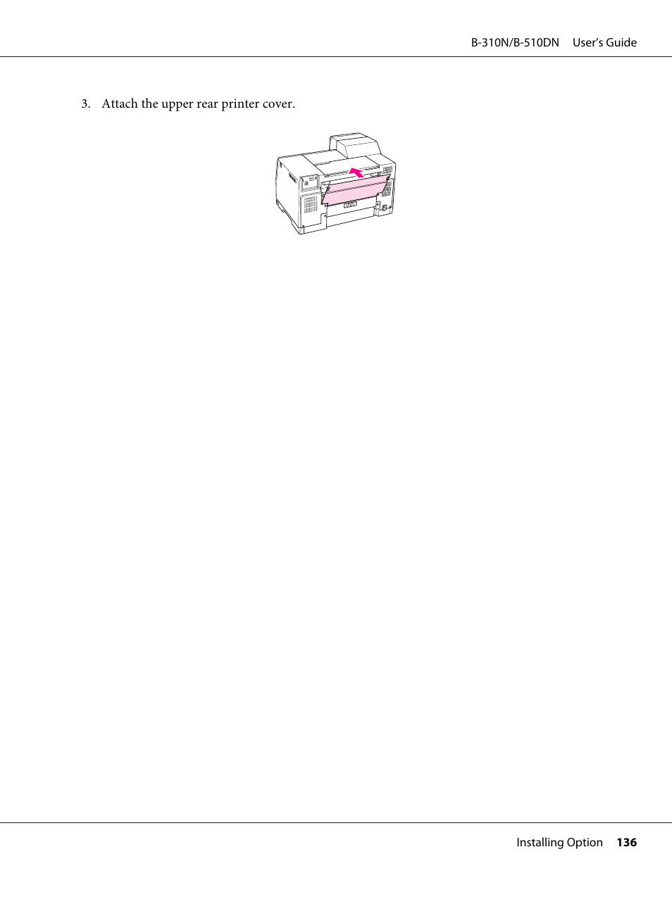 Epson B 510DN User Manual | Page 136 / 218