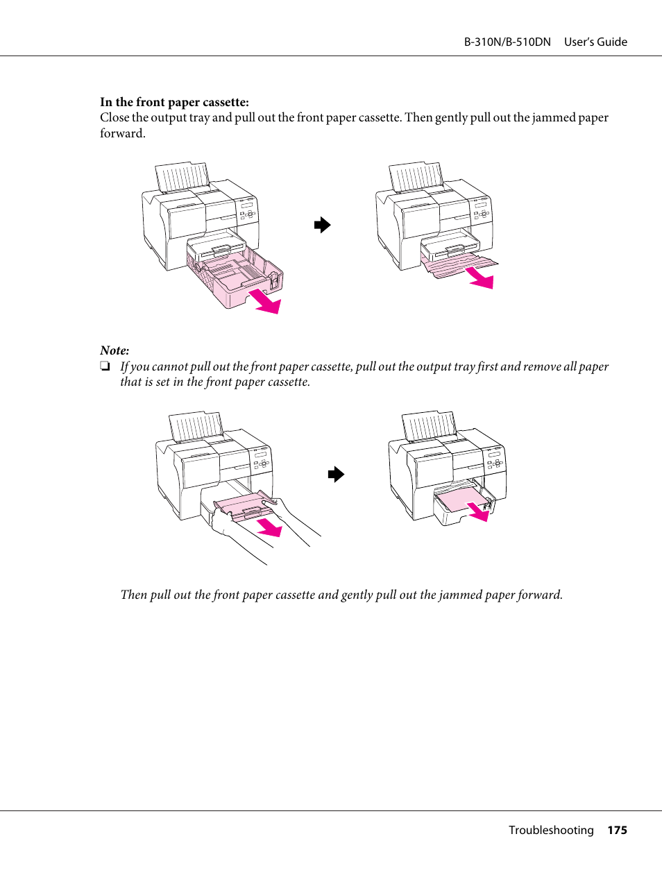 Epson B 510DN User Manual | Page 175 / 218
