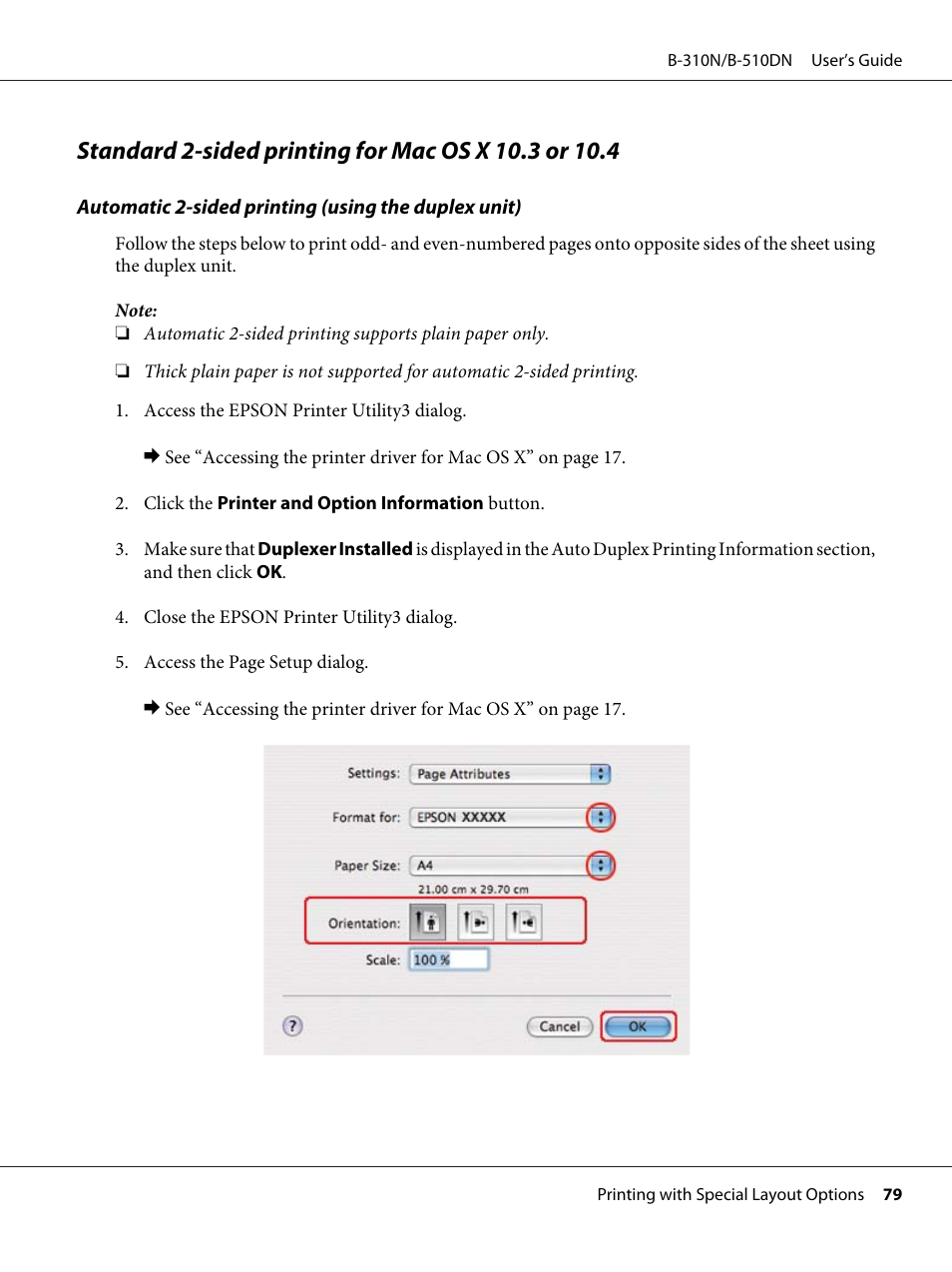Epson B 510DN User Manual | Page 79 / 218
