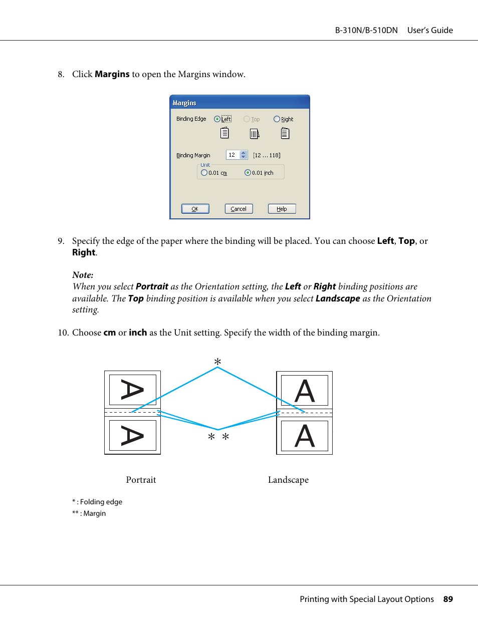 Epson B 510DN User Manual | Page 89 / 218