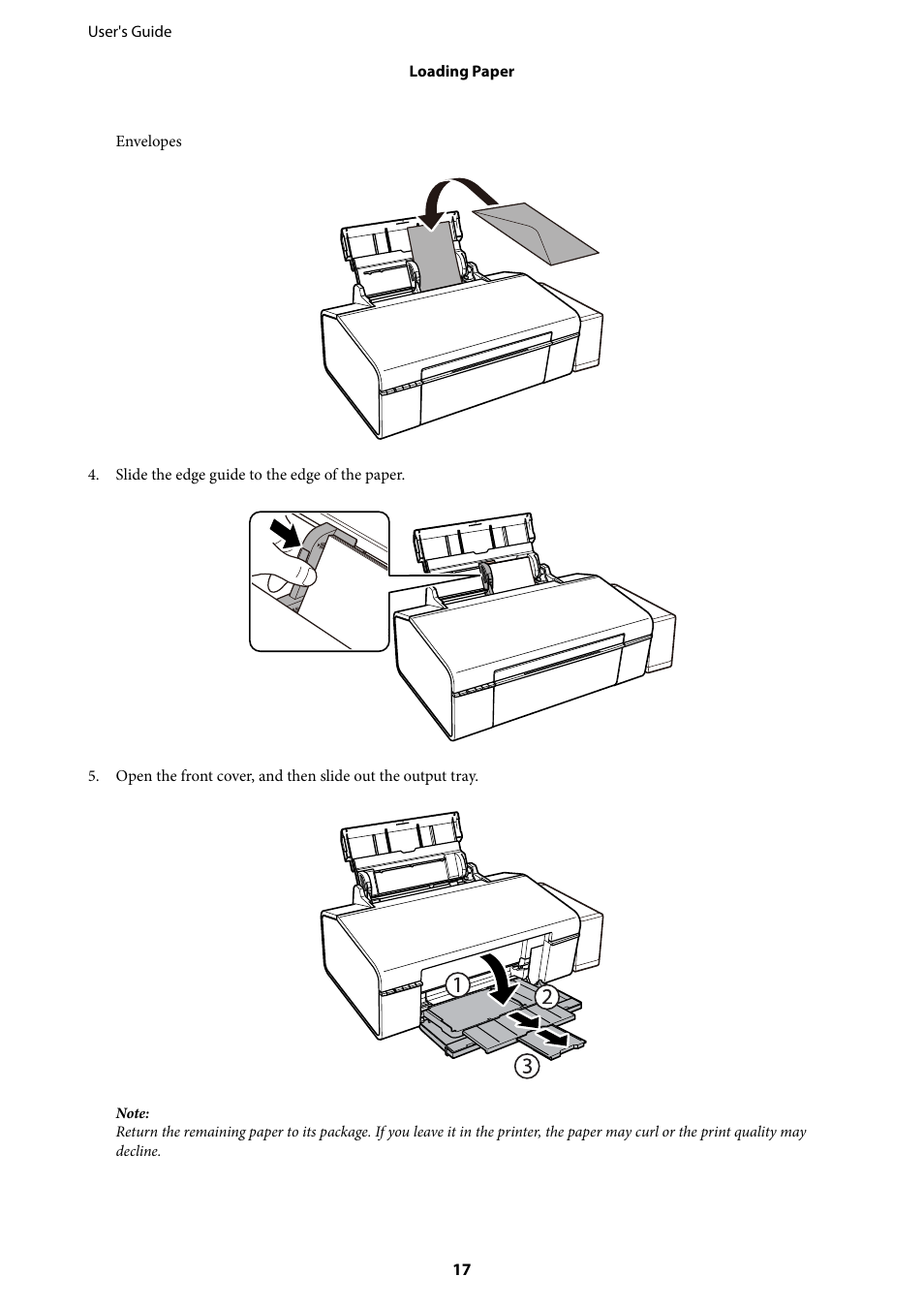 Epson L805 User Manual | Page 17 / 93