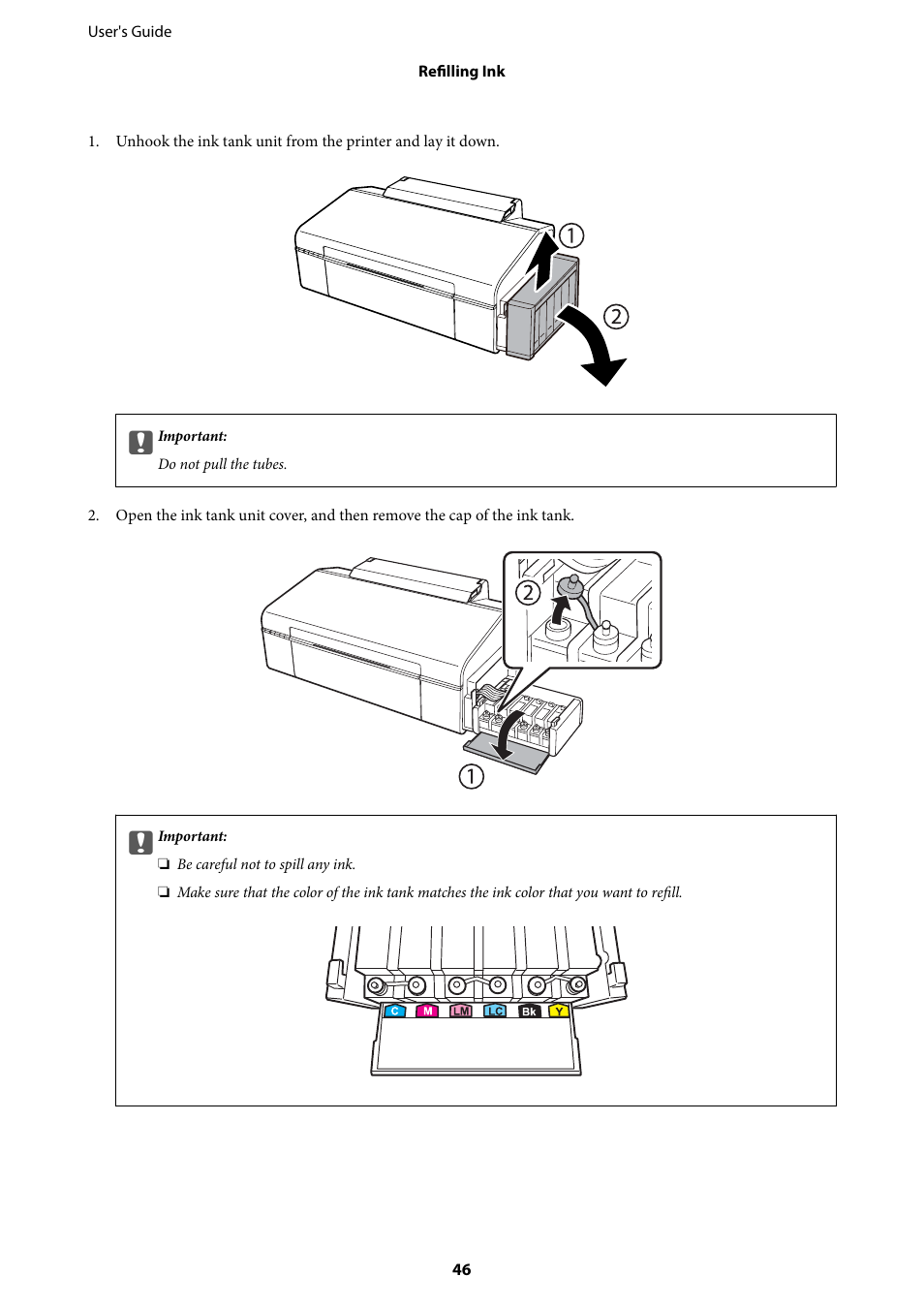Epson L805 User Manual | Page 46 / 93