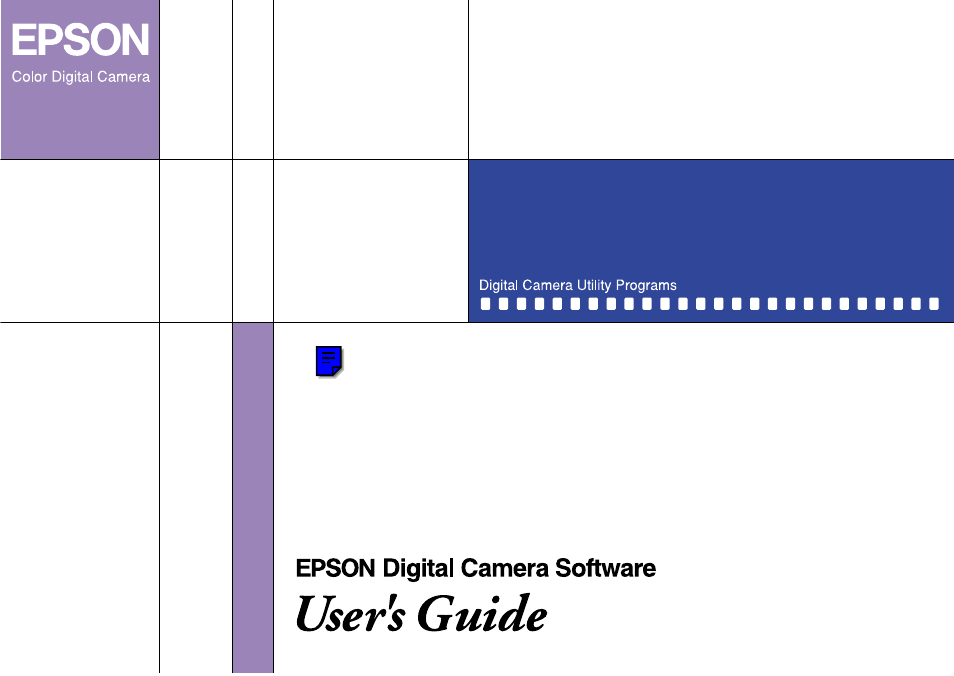 Epson PhotoPC 3100Z User Manual | 80 pages