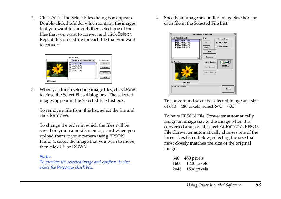 Epson PhotoPC 3100Z User Manual | Page 53 / 80