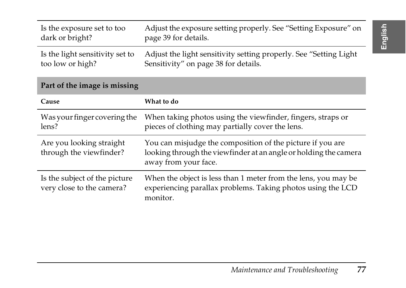Epson PhotoPC L-410 User Manual | Page 77 / 98