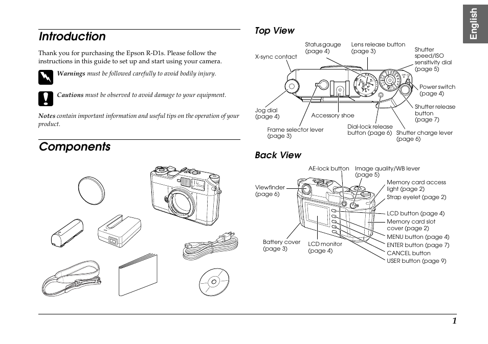 Epson R-D1s User Manual | 16 pages