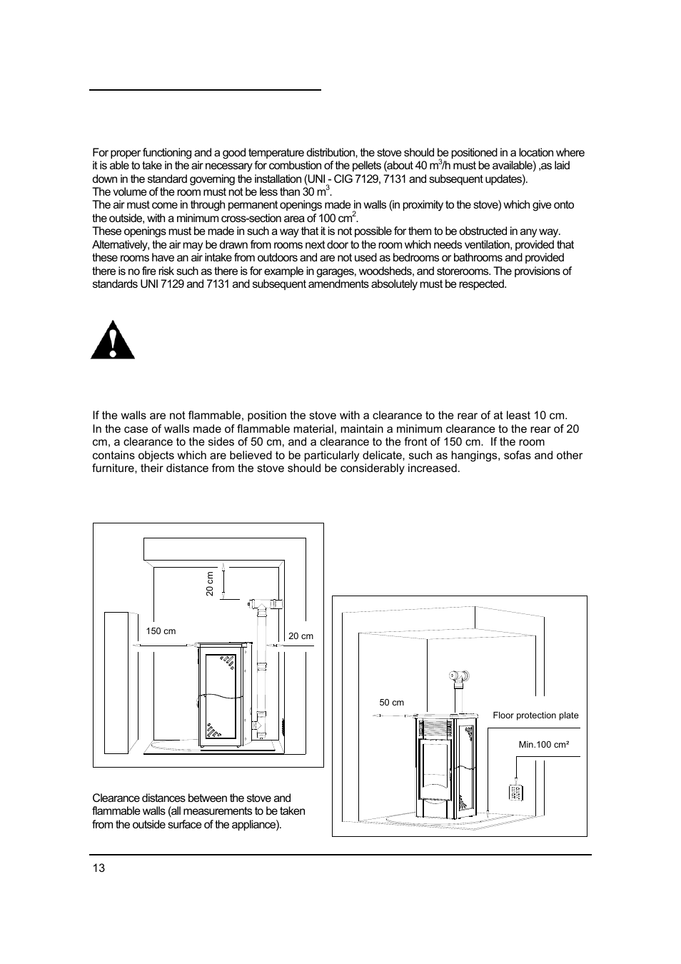 1 working environment | MCZ Antares '03 User Manual | Page 14 / 61