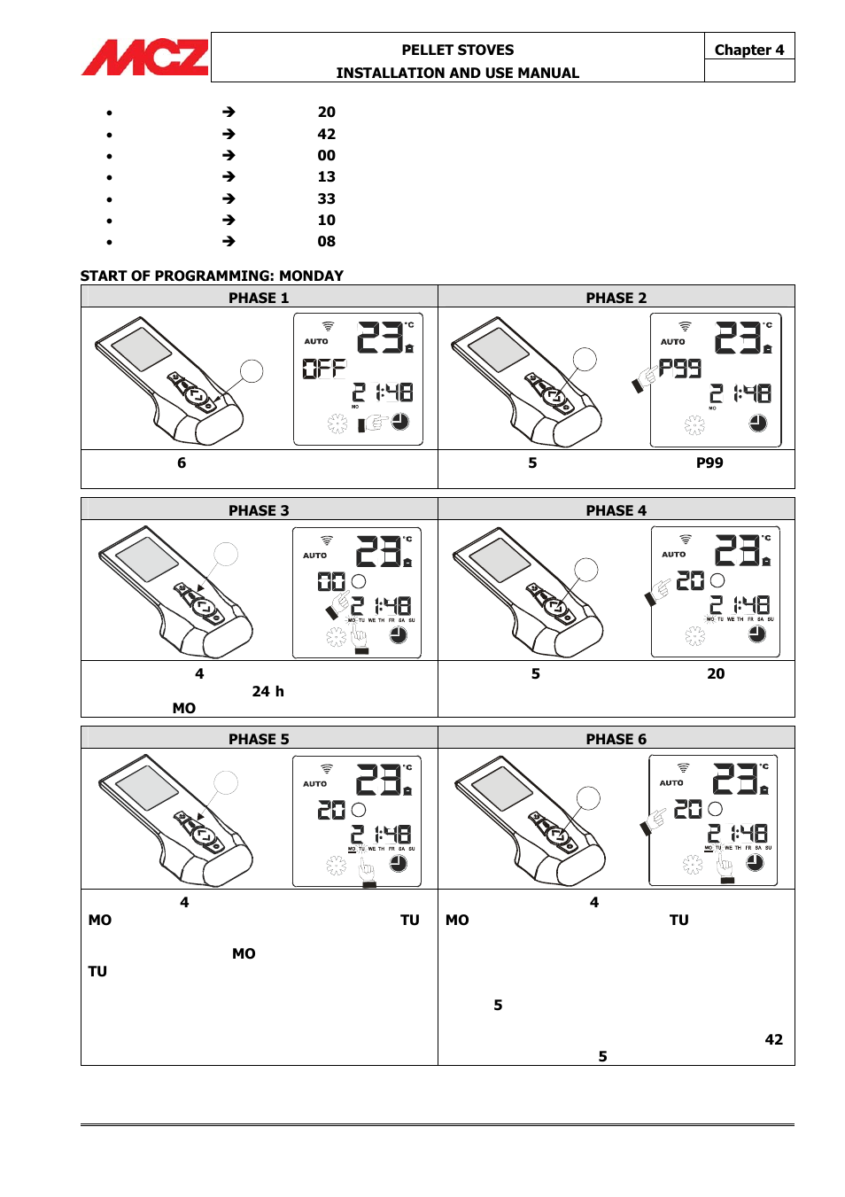MCZ Athos MULTIAIR User Manual | Page 41 / 53