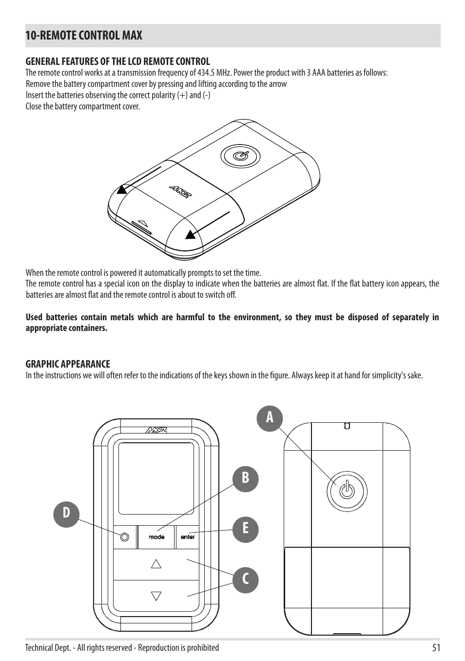 Ab e c | MCZ Cap NATURAL User Manual | Page 53 / 76