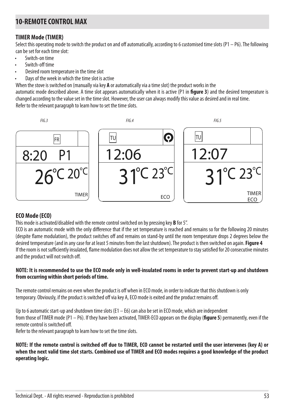 C p1 | MCZ Cap NATURAL User Manual | Page 55 / 76