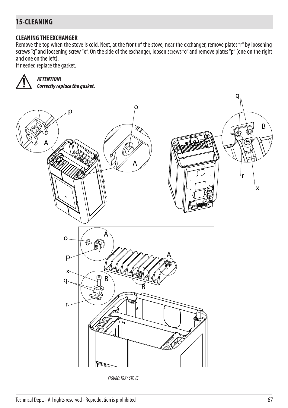 Cleaning | MCZ Cap NATURAL User Manual | Page 69 / 76