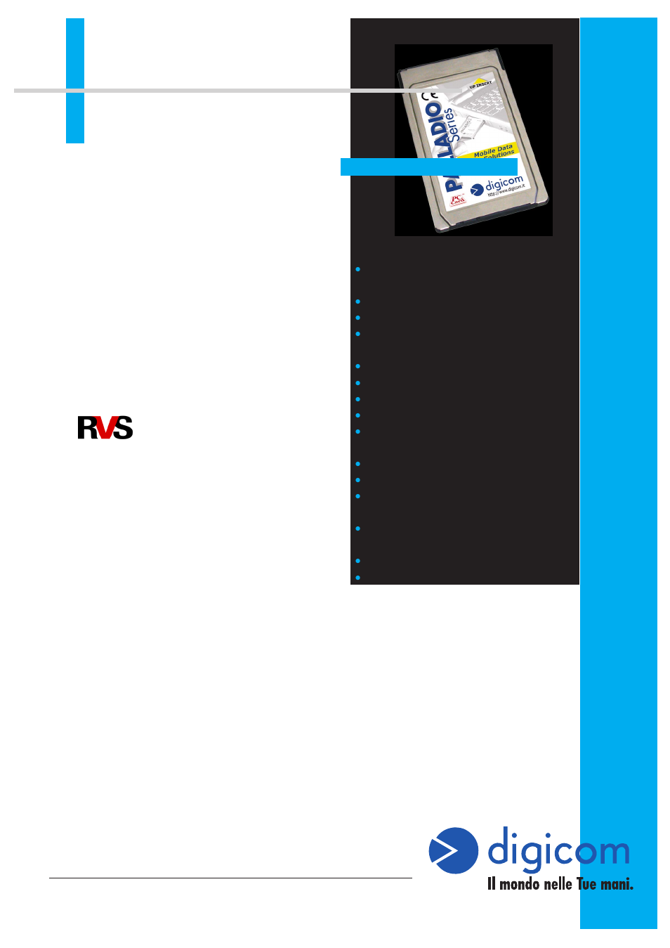 Digicom 8D5449 User Manual | 1 page