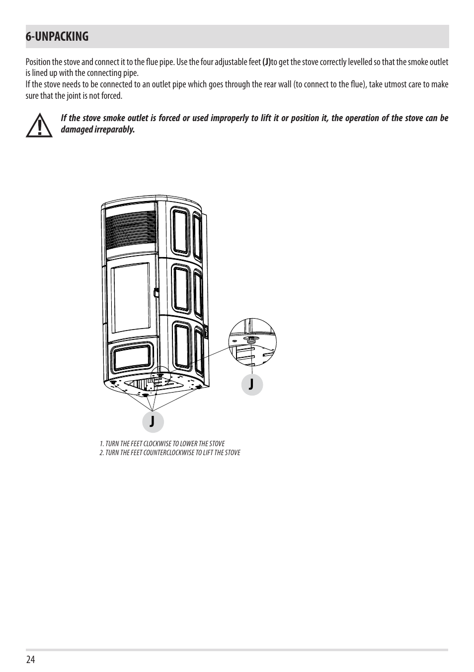 Unpacking | MCZ Club 2.0 AIR User Manual | Page 26 / 76