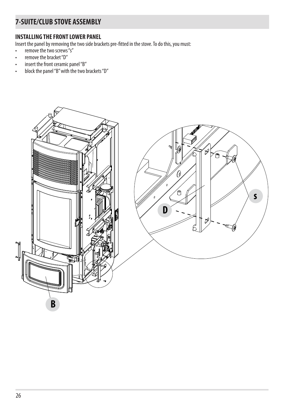 Sd b | MCZ Club 2.0 AIR User Manual | Page 28 / 76