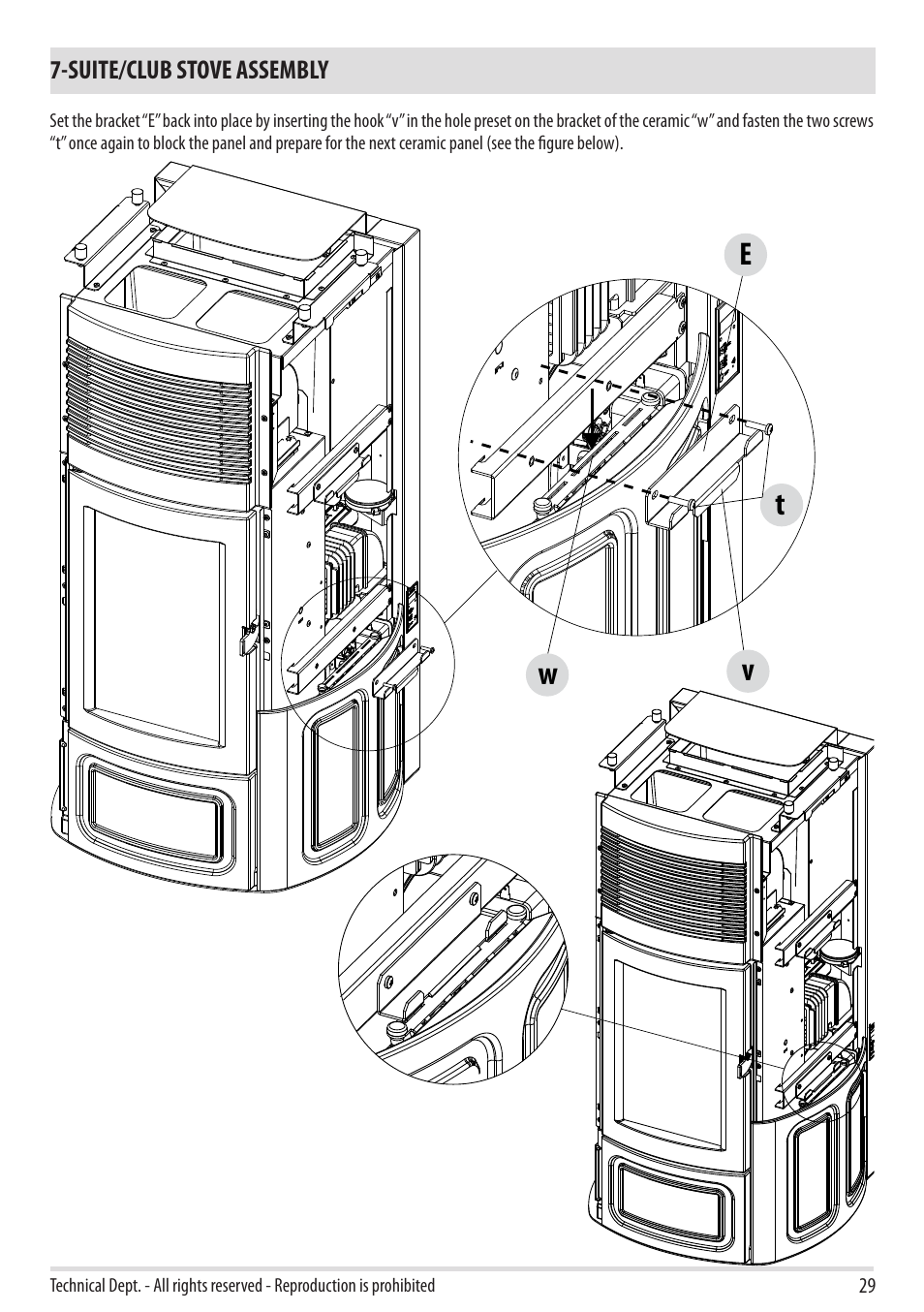 Wt v e | MCZ Club 2.0 AIR User Manual | Page 31 / 76