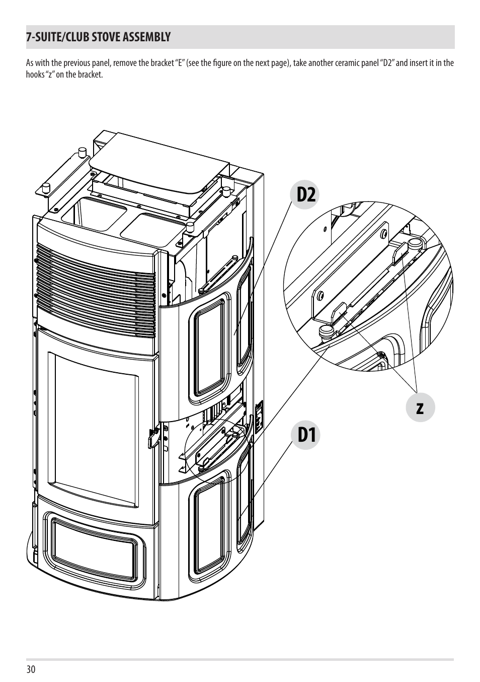 Zd1 d2 | MCZ Club 2.0 AIR User Manual | Page 32 / 76