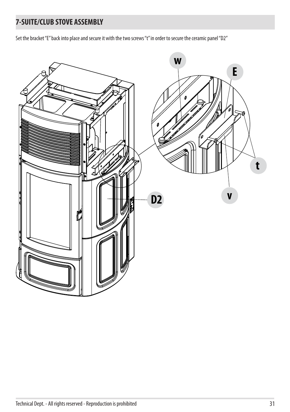 Vt w e d2 | MCZ Club 2.0 AIR User Manual | Page 33 / 76