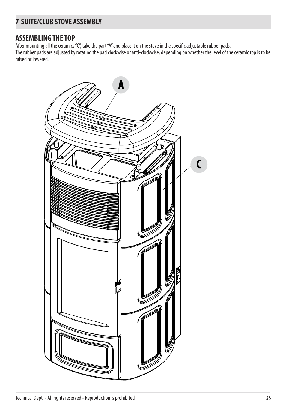 MCZ Club 2.0 AIR User Manual | Page 37 / 76