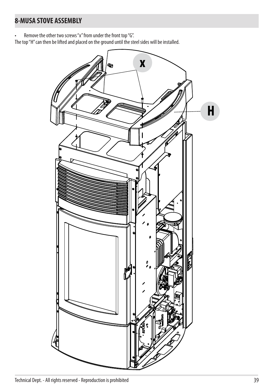 MCZ Club 2.0 AIR User Manual | Page 41 / 76