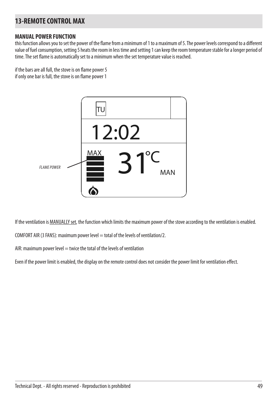 MCZ Club 2.0 AIR User Manual | Page 51 / 76