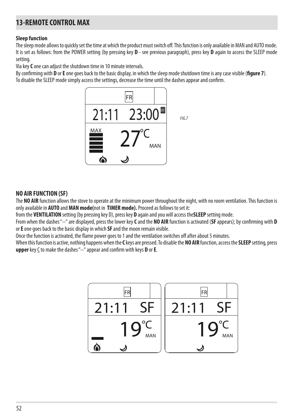 MCZ Club 2.0 AIR User Manual | Page 54 / 76