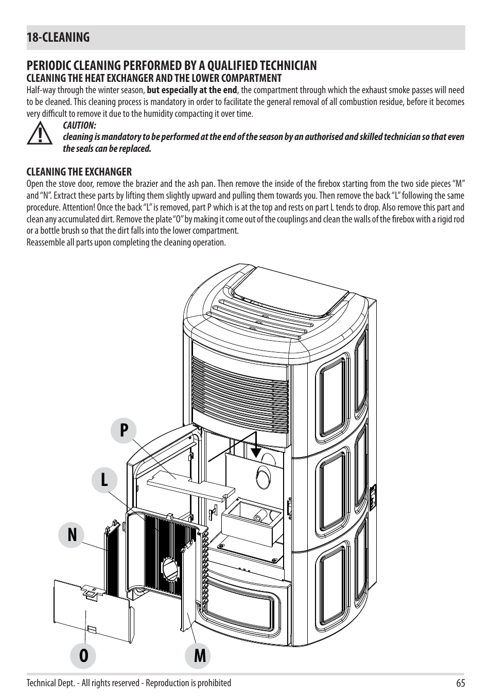 Nm l o p | MCZ Club 2.0 AIR User Manual | Page 67 / 76