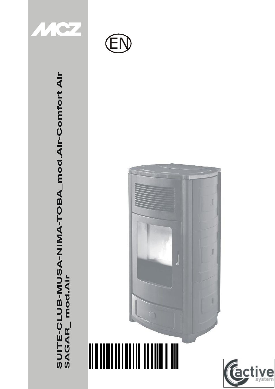 MCZ Club AIR User Manual | 68 pages