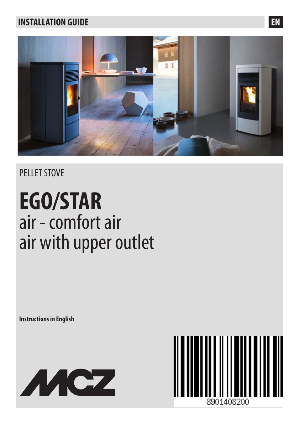 MCZ Ego 2.0 AIR User Manual | 75 pages