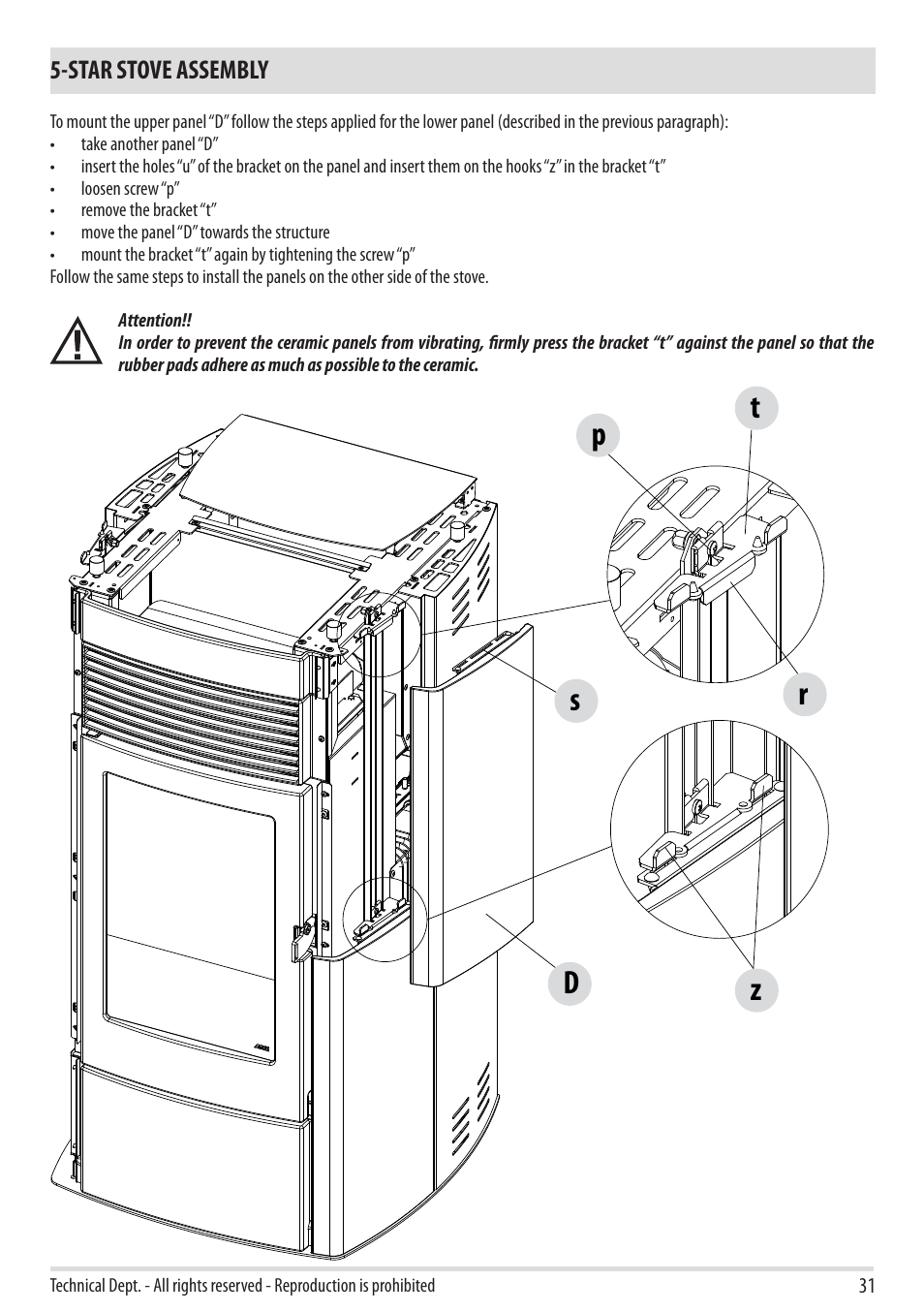 MCZ Ego 2.0 AIR User Manual | Page 33 / 75